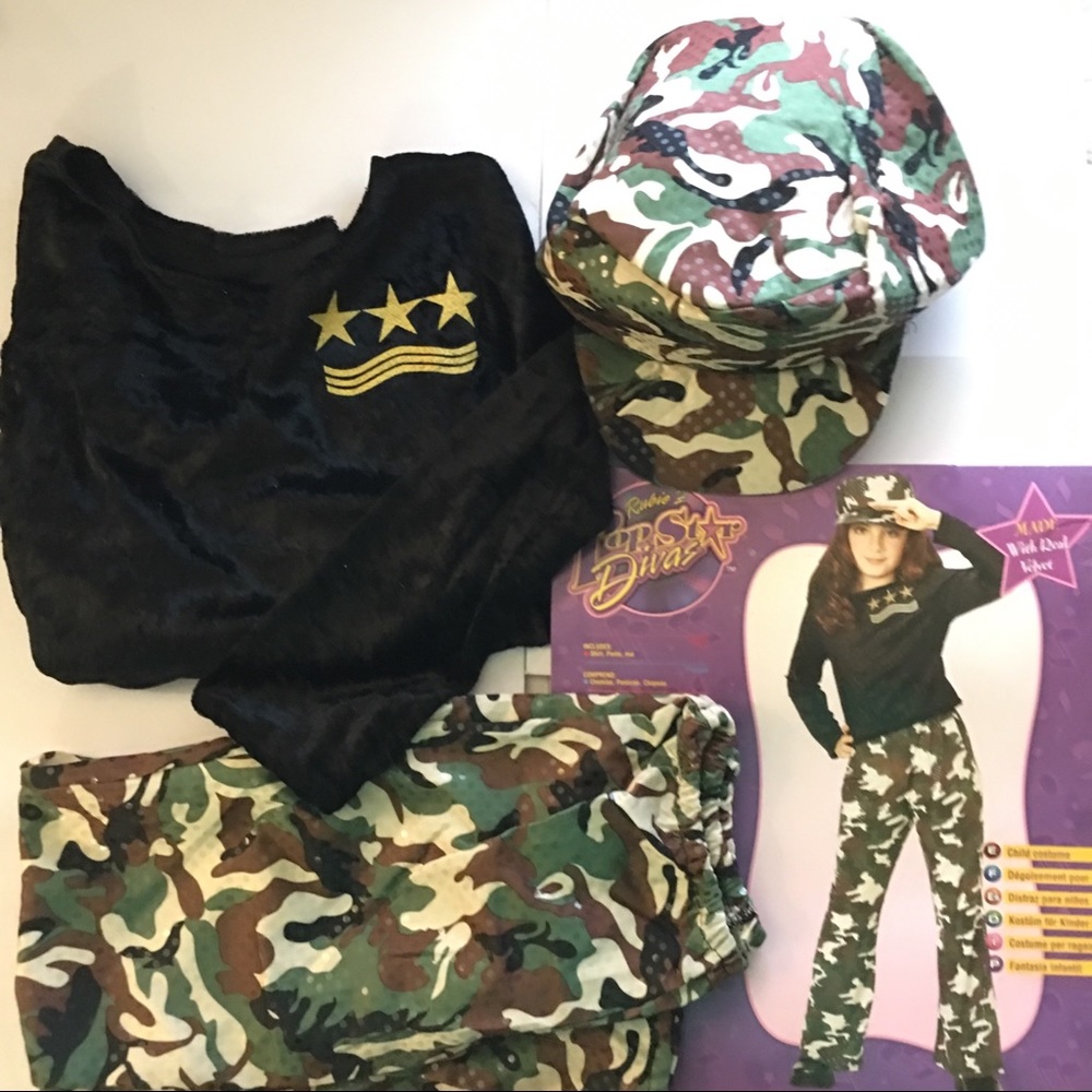 New U.S.  Diva Halloween Costume S  M Child Girls